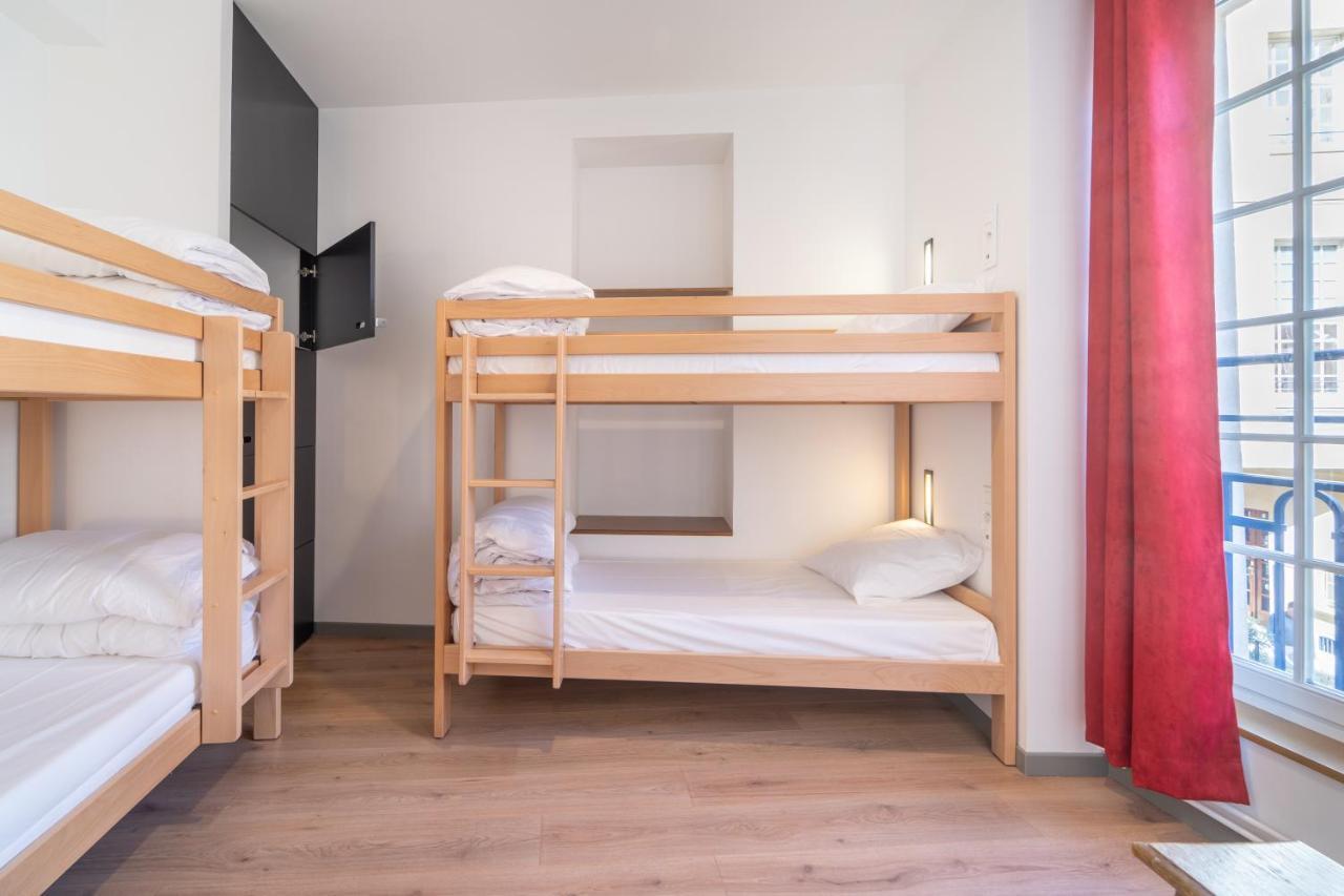 Mije Marais Hostel Paris Exterior foto A typical room at a youth hostel